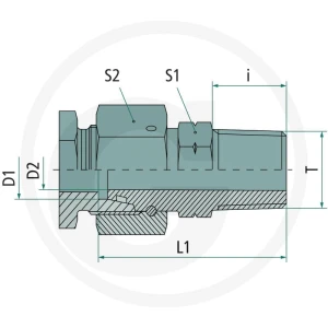 PH EGVD 12 S- 3/8" NPT VA 60900930