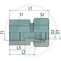 PH GAIV 12 L-R 3/8" VA 60901392 - Sklep PoltechParts