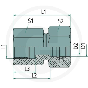 PH GAIV 12 L-R 3/8" VA 60901392