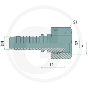 PN 06 DKR 3/8" VA 60903193