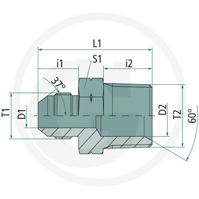 PH GA-AGJ 3/4 - AGN 3/8 VA 60904402 - Sklep PoltechParts