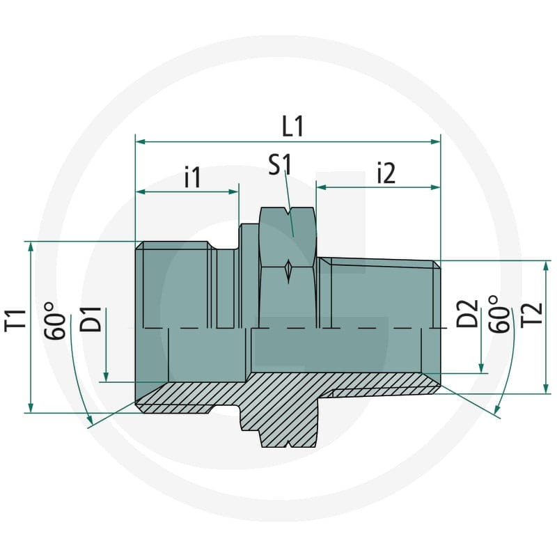 PH GA-AGR 1/4 - AGN 3/8 VA 60904056 - Sklep PoltechParts