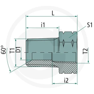PH GA-AGN 1/2 - NPT-f 1/4 VA 60904085