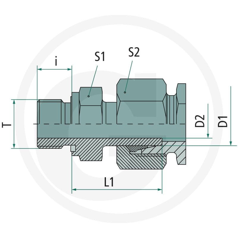 PH EGV 12 L-R 3/8" WD VA 60901073 - Sklep PoltechParts
