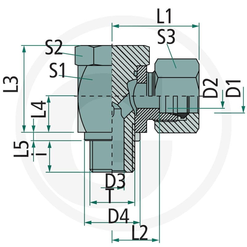 PH SWV 15 L-R1/2" VA 60901822 - Sklep PoltechParts