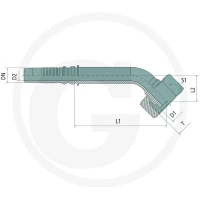 PN 20 DKOS 25 S -IL 45° VA 60903520 - Sklep PoltechParts