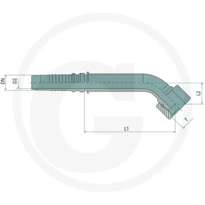 PN 20 DKR 3/4 -IL 45° VA 60903664