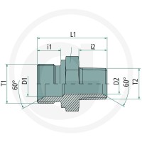 PH GA-AGR 3/8 - BSPT 1/2 VA 60904033 - Sklep PoltechParts