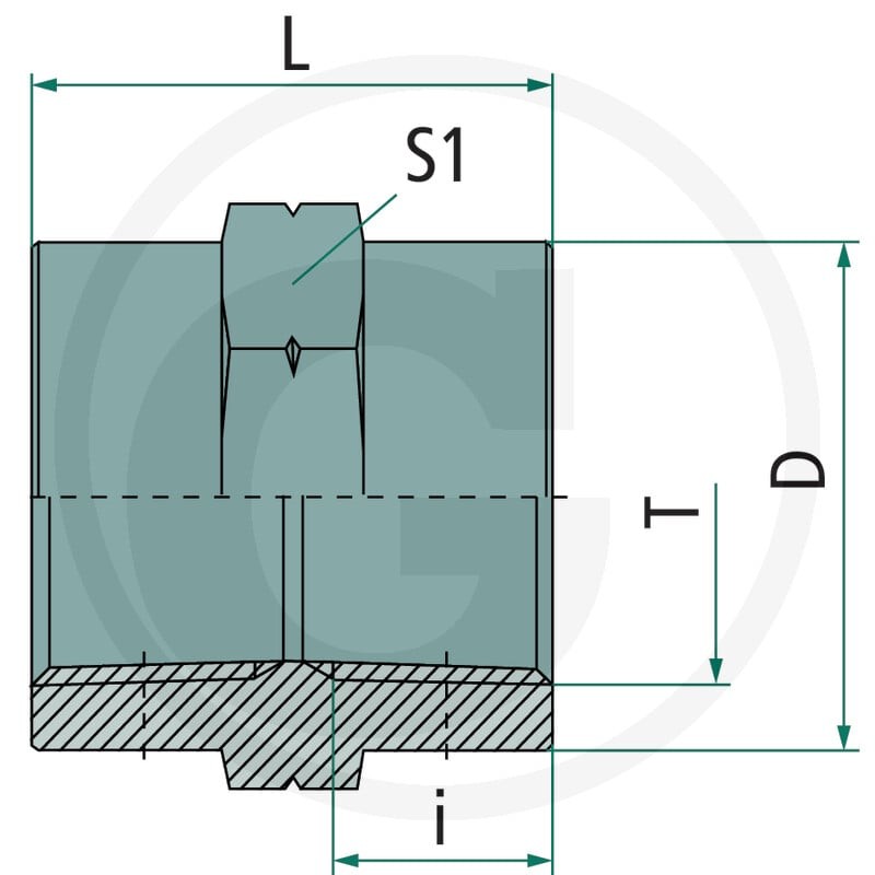 PH SKMU NPT-f 3/8 VA 60904283 - Sklep PoltechParts