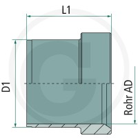 PH DHJ 1/2 VA tuleja dociskowa 60904310 - Sklep PoltechParts