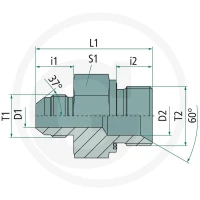 PH GA-AGJ 3/4 - AGR 3/8 WD VA 60904345 - Sklep PoltechParts