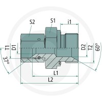 PH GA-DKJ 1,1/16 - AGR 3/4 WD VA 60904613 - Sklep PoltechParts