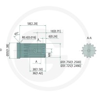 WHITE Silnik hydrauliczny OMS 80 257151F0507 - Sklep PoltechParts