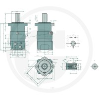 WHITE Silnik hydrauliczny OMS 315 257151F0513 - Sklep PoltechParts
