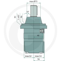WHITE Silnik hydrauliczny OMSW 200 257151F0525 - Sklep PoltechParts