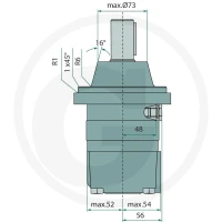 WHITE Silnik hydrauliczny OMSW 315 257151F0527 - Sklep PoltechParts