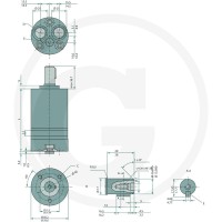 WHITE Silnik hydrauliczny OMM 32 EA 257151G0033 - Sklep PoltechParts