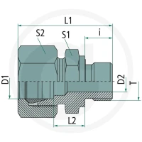 PH GEV 22 L- M26x1,5 VA 60900327 - Sklep PoltechParts