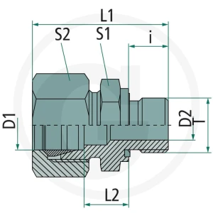 PH GEV 22 L-R 3/4" WD VA 60900370