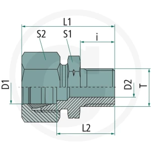 PH GEV 12 L-3/8" NPT VA 60900544