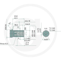 WHITE Silnik hydrauliczny OMP-X 315cc D = 1"Z6/ A2 25711185827 - Sklep PoltechParts