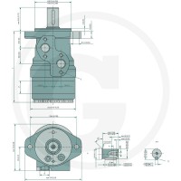 WHITE Silnik hydrauliczny OMR 315 2571510417 - Sklep PoltechParts