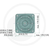 WHITE Silnik hydrauliczny OMV 800 257151B3104 - Sklep PoltechParts