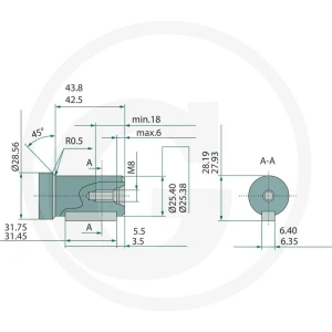 WHITE Silnik hydrauliczny OMP-X 200cc D = 1"/ A2 25711185796