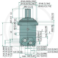 WHITE Silnik hydrauliczny OMV 315 257151B3100 - Sklep PoltechParts