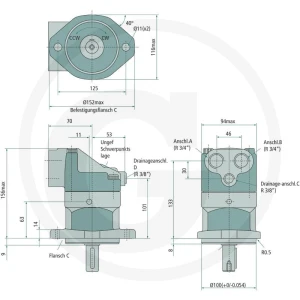 Parker Silnik tłokowy F11-010-MB-CV-K-000-0000-00 25704308