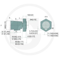 WHITE Silnik hydrauliczny OMTW 250 257151B2082 - Sklep PoltechParts