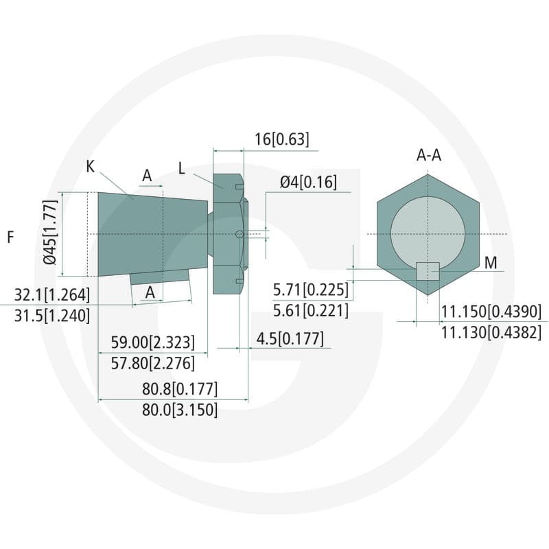 WHITE Silnik hydrauliczny OMTW 500 257151B2085 - Sklep PoltechParts