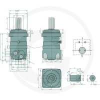 WHITE Silnik hydrauliczny OMT 315 257151B3003 - Sklep PoltechParts