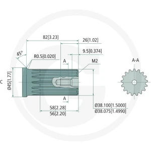 WHITE Silnik hydrauliczny OMT 400 257151B3010