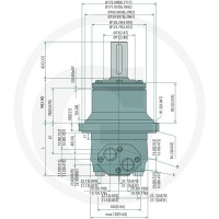 WHITE Silnik hydrauliczny OMTW 500 257151B3029 - Sklep PoltechParts