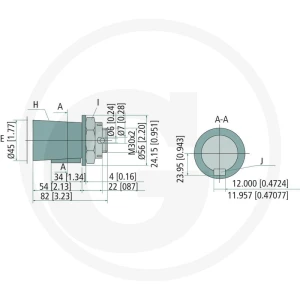 WHITE Silnik hydrauliczny OMTW 500 257151B3035