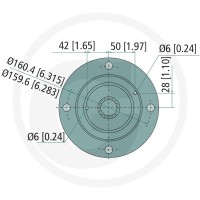 WHITE Silnik hydrauliczny OMTS 400 257151B3040 - Sklep PoltechParts