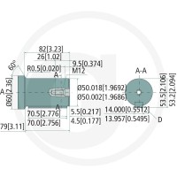 WHITE Silnik hydrauliczny OMV 400 257151B3101 - Sklep PoltechParts