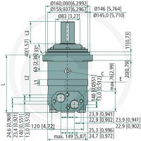 WHITE Silnik hydrauliczny OMV 630 257151B3103 - Sklep PoltechParts