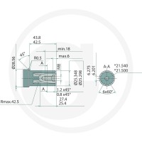 WHITE Silnik hydrauliczny OMR-X 200cc D = 1"Z6/ A2 25711185573 - Sklep PoltechParts