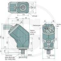 Parker Pompa tłokowa F1-101-R 25704210 - Sklep PoltechParts