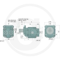 Parker Pompa zębata GP1-046-4 25704238 - Sklep PoltechParts