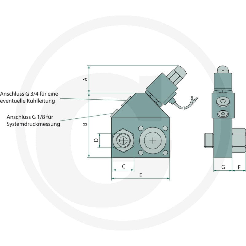 GRANIT Zawór obejściowy SBP-1-M-24V 25702844 - Sklep PoltechParts