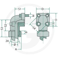 GRANIT WP-kołnierz- LK35-12L 25702516 - Sklep PoltechParts