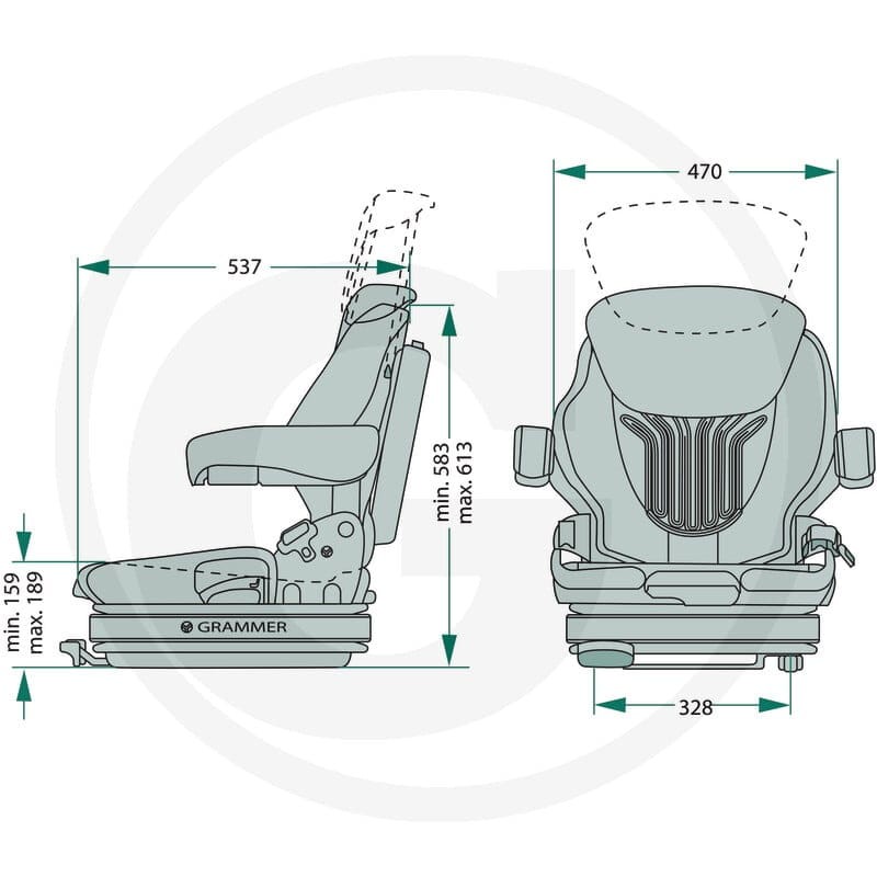 GRAMMER Primo XL 2401293478 - Sklep PoltechParts