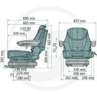 GRAMMER Primo Evolution 2401292329 - Sklep PoltechParts