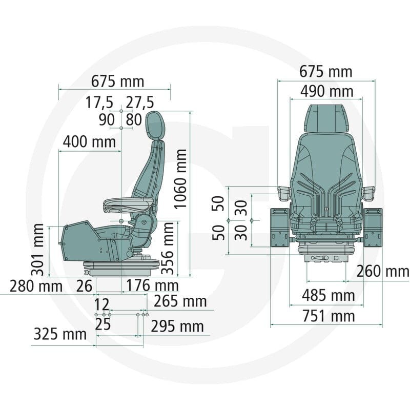 GRAMMER Actimo M 2401047730 - Sklep PoltechParts