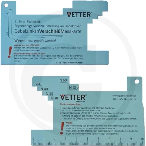Vetter Wskaźnik zużycia 778GZZ-47