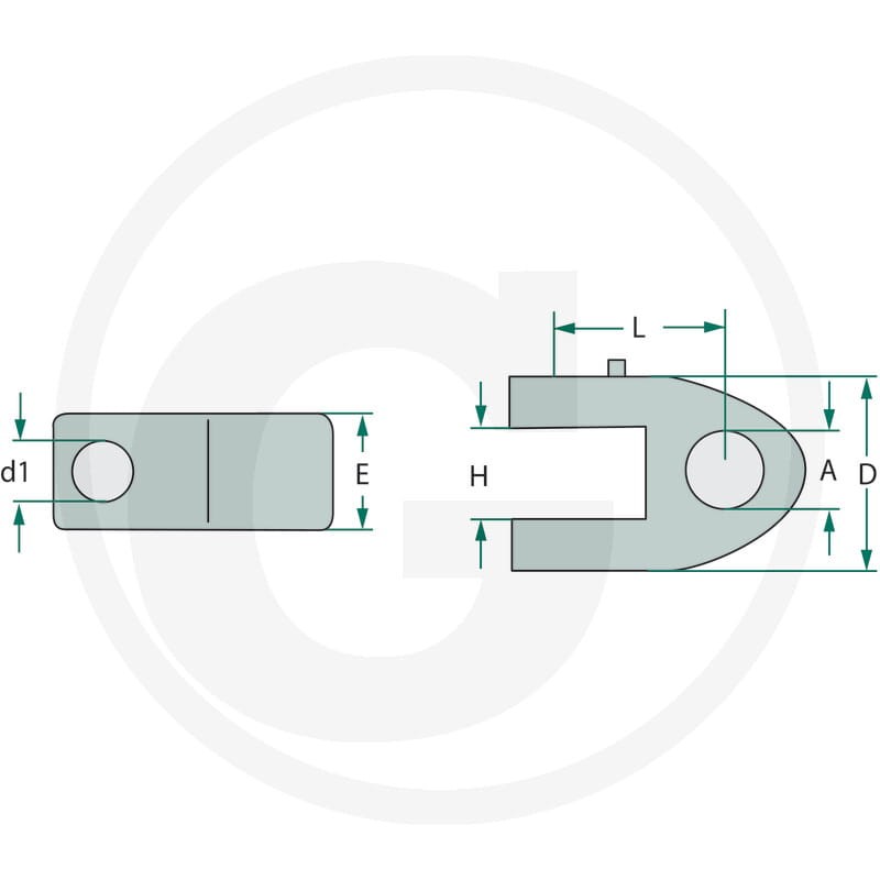 Walterscheid Głowica widełkowa 395306372 - Sklep PoltechParts