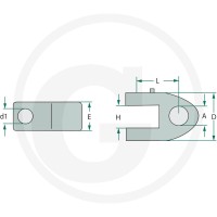 Walterscheid Głowica widełkowa 395306372 - Sklep PoltechParts